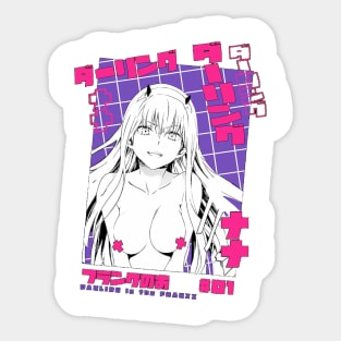 Zero two Sticker